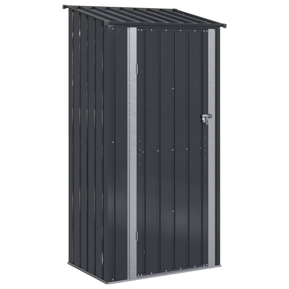Vidaxl abris de jardin anthracite 103 x 74 x 200 cm métal