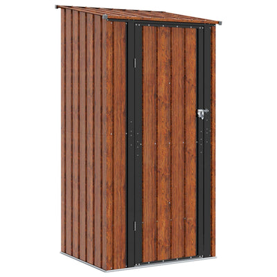 Vidaxx abris de jardin marron 103 x 86 x 200 cm métal