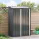 Vidaxl abris de jardin anthracite 140,5 x 74 x 200 cm métal