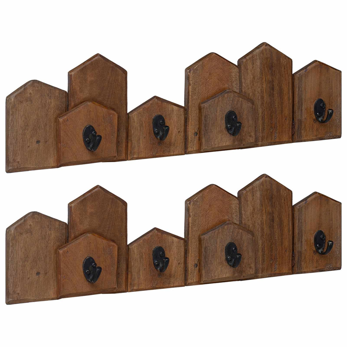 Vidaxx suspension marron 48 x 8 x 15 cm bois d'acajou massif