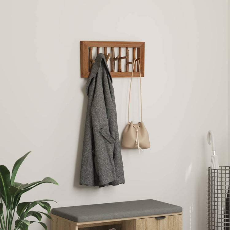 Vidaxx suspension marron 50 x 11 x 25 cm bois d'acajou massif
