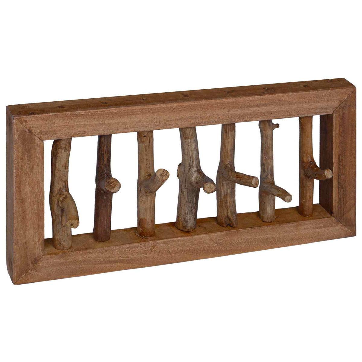 Vidaxx suspension marron 50 x 11 x 25 cm bois d'acajou massif