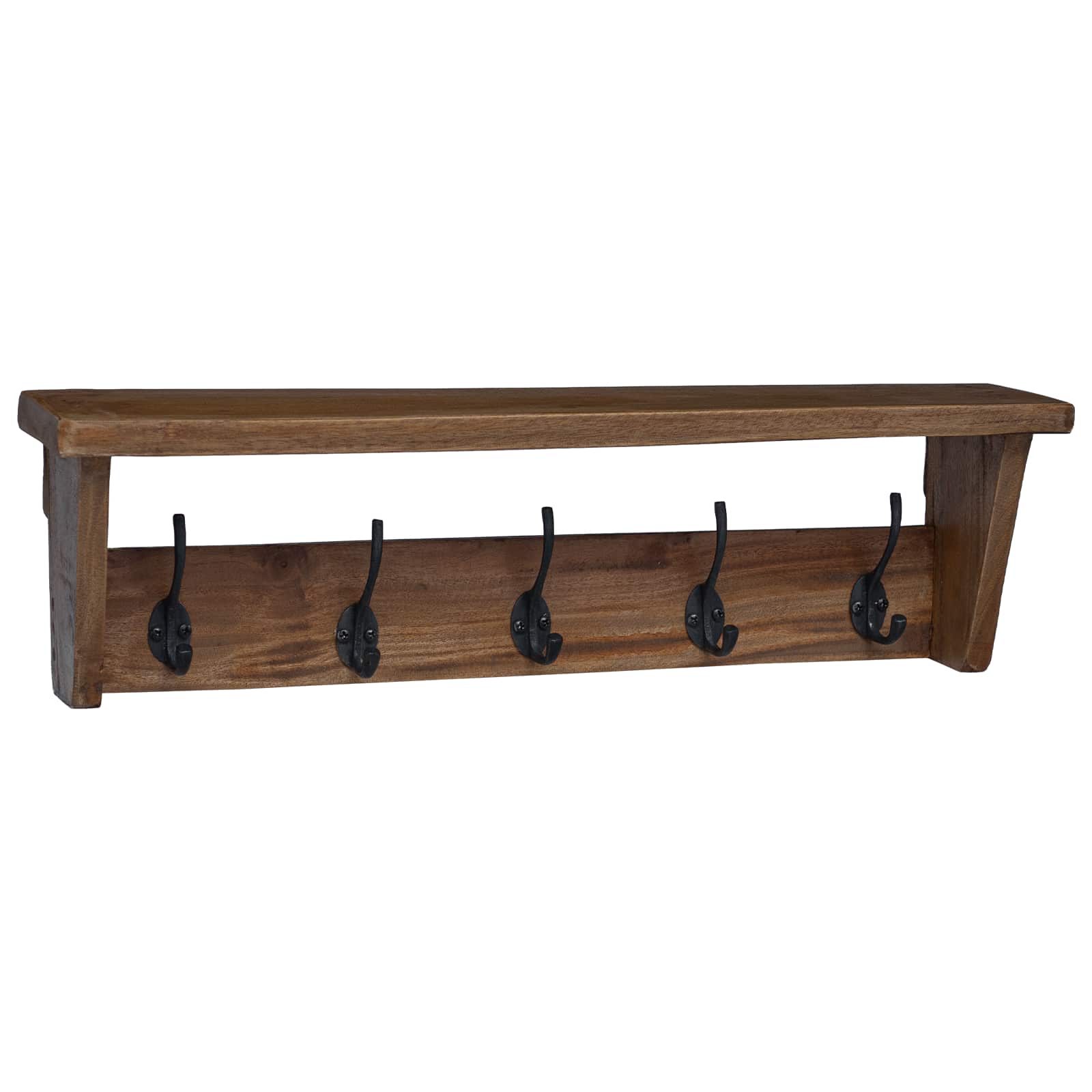 Vidaxx suspension marron 50 x 10 x 14 cm bois d'acajou massif