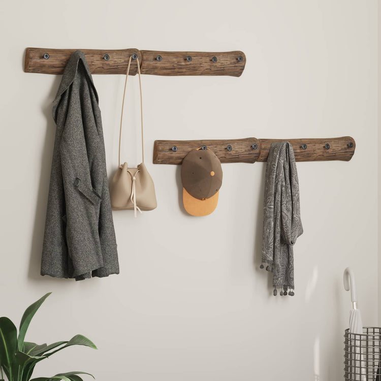 Vidaxx suspension marron 50 x 8 x 12 cm bois massif recyclé