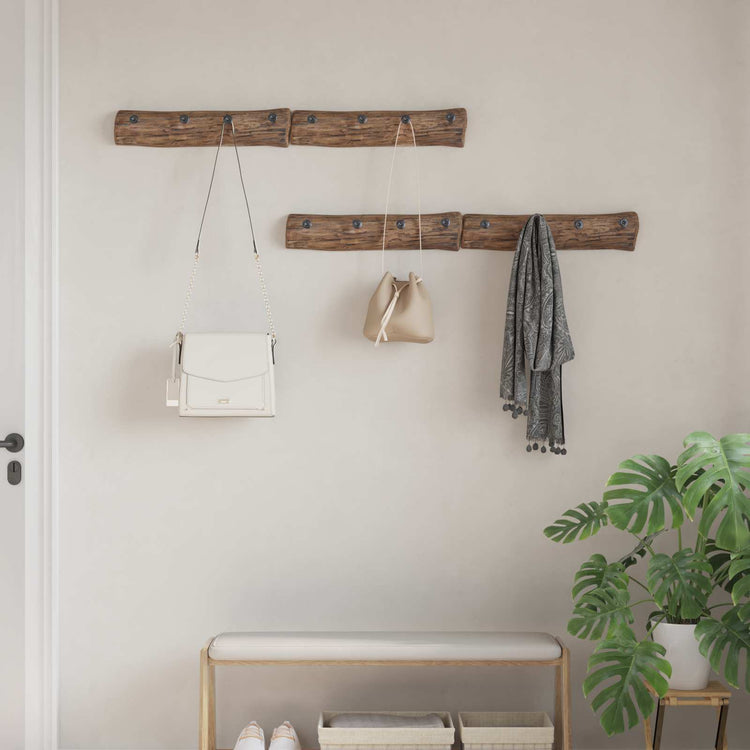 Vidaxx suspension marron 50 x 8 x 12 cm bois massif recyclé