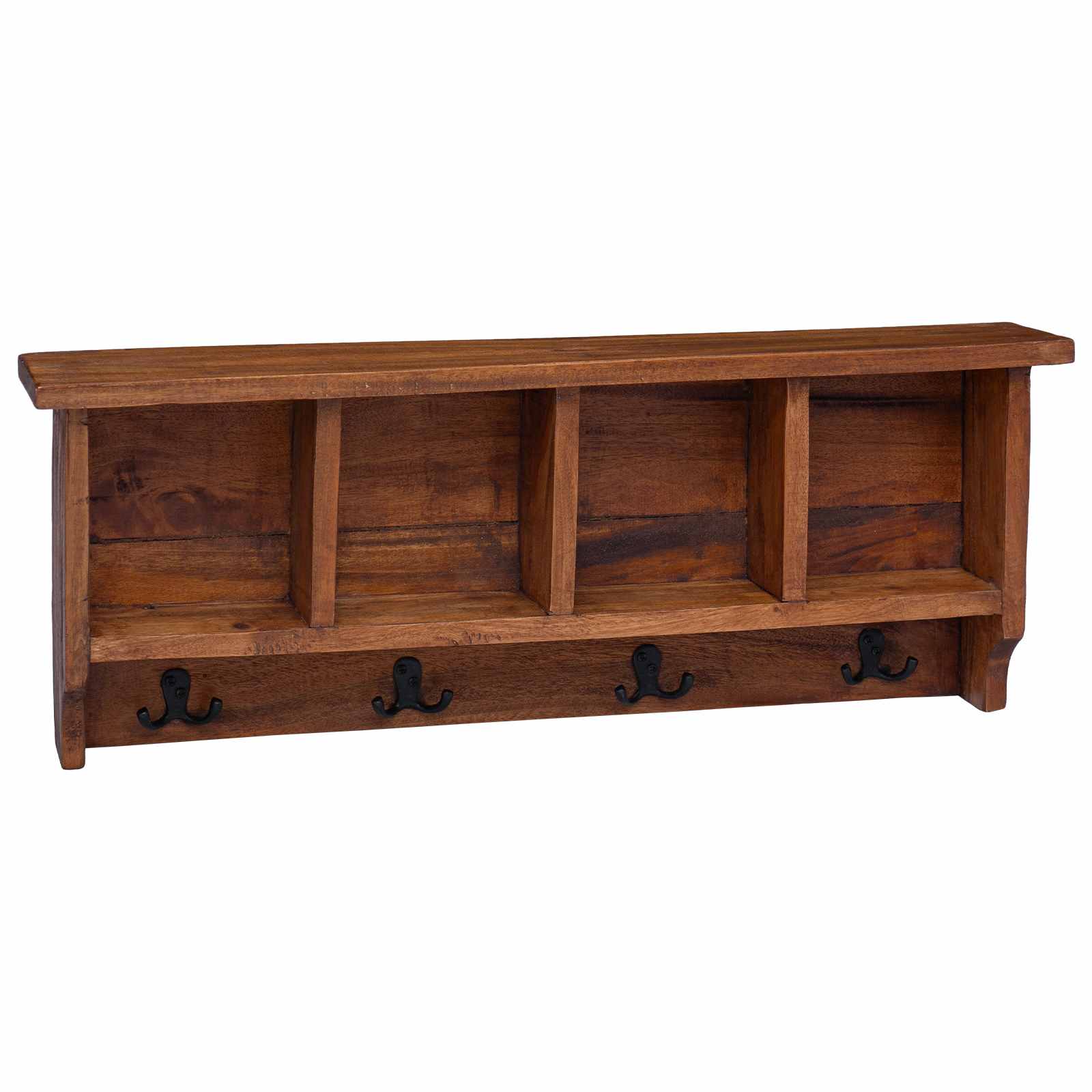 Vidaxx suspension marron 70 x 11 x 27 cm bois d'acajou massif