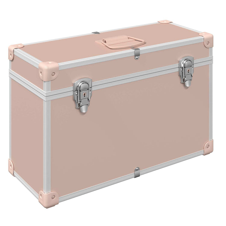 Vidaxxl poignées d'armoire 12 pcs rose 85 x 45 mm métal