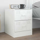Vidaxx poignées d'armoire blanc 85 x 45 mm métal