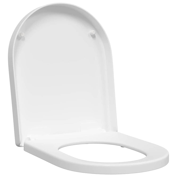 Vidaxx abattant de toilette réglable blanc 48 x 36,5 x 4,5 cm polypropylène