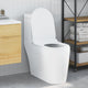 Vidaxx abattant de toilette réglable blanc 50 x 36,5 x 5 cm polypropylène