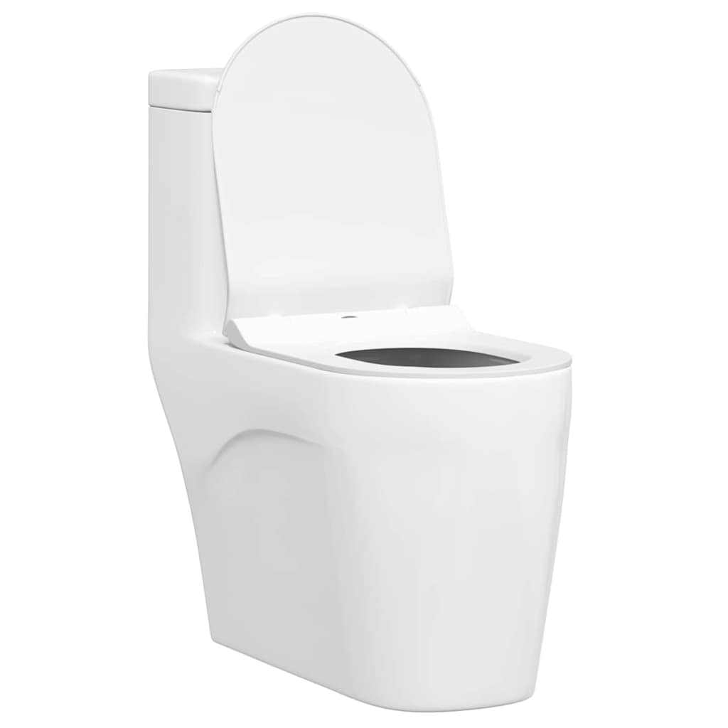 Vidaxx abattant de toilette réglable blanc 50 x 36,5 x 5 cm polypropylène