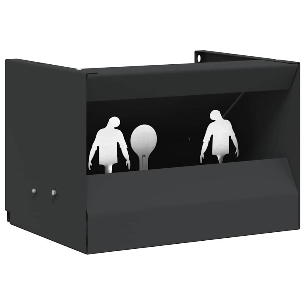 Vidaxx boîte d'escalier à billes noir 29 x 22 x 20 cm en acier