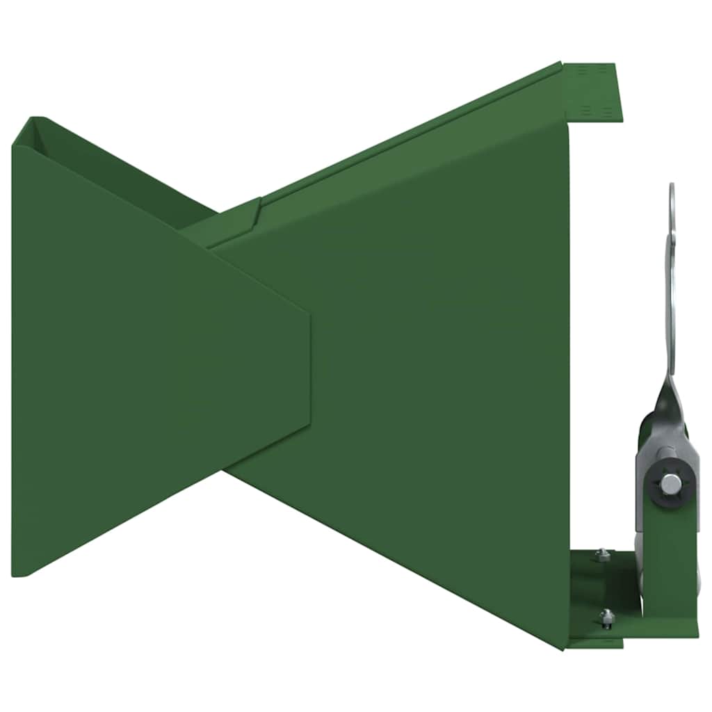 Vidaxl attrape-balles vert 14 x 14 x 19 cm acier
