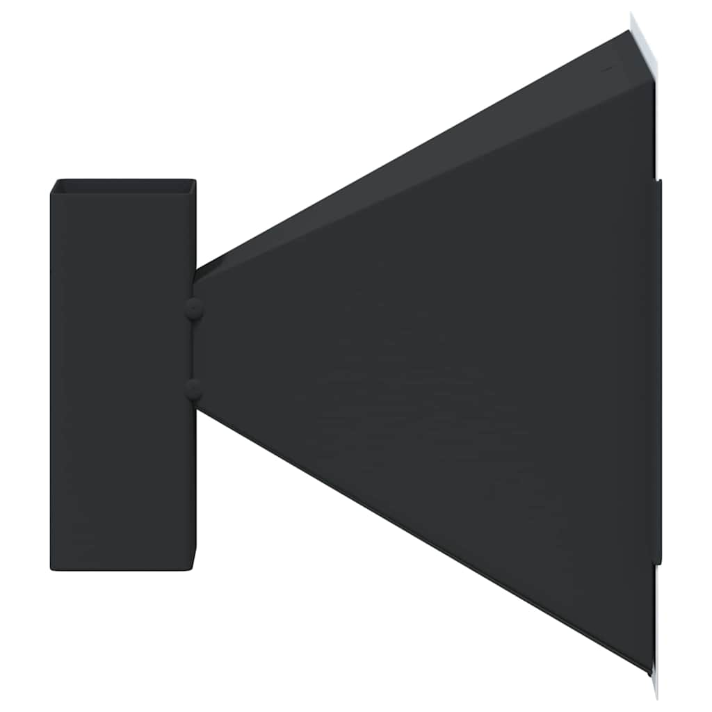 Vidaxl attrape-balles noir 17,5 x 17,5 x 17 cm acier