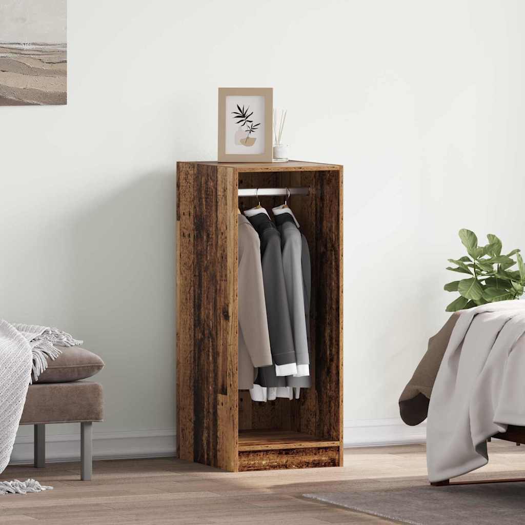 VidaXL armoire avec étagère avec rangement vieux bois 41 x 48 x 102 cm