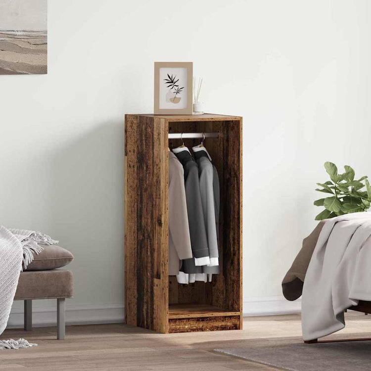 VidaXL armoire avec étagère avec rangement vieux bois 41 x 48 x 102 cm