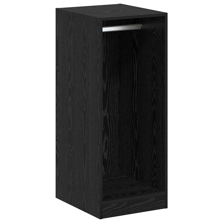 Vidaxx armoire avec étagère avec rangement chêne noir 41 x 48 x 102 cm