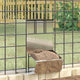 Vidaxl nourriture pour lapin argent 17,5 x 26 x 28,5 cm acier galvanisé