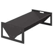 Vidaxxl mangeoire pour bétail noir 108 x 50 x 28 cm acier laminé à froid - afbeelding 2