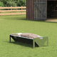 Vidaxxl mangeoire pour bétail argent 108 x 50 x 28 cm acier galvanisé