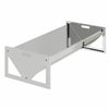 Vidaxxl mangeoire pour bétail argent 108 x 50 x 28 cm acier galvanisé