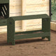 Vidaxxl mangeoire à poulets vert olive 81 x 32 x 53,5 cm