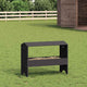 Vidaxxl mangeoire pour bétail noir 79 x 35 x 62 cm acier laminé à froid