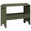 Vidaxxl mangeoire pour bovins vert olive 79 x 35 x 62 cm