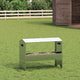 Vidaxl mangeoire pour bétail argent 79 x 35 x 62 cm acier galvanisé