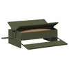 Vidaxl tapis de poulet alimentaire vert olive 75 x 53 x 20,5 cm