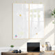 Vidaxx tableau d'affichage blanc 80 x 80 x 1,4 cm bois de pin massif