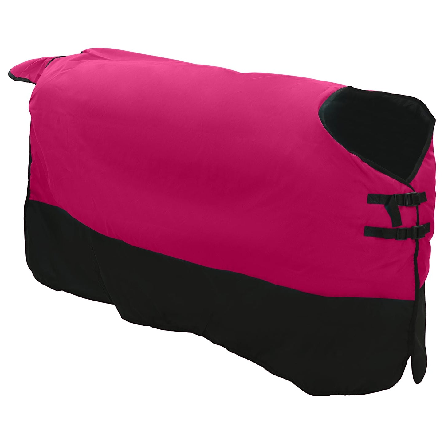 Vidaxx couverture pour cheval rose et noir 125 cm polyester
