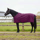 Vidaxx couverture pour cheval vert foncé et noir 155 cm polyester