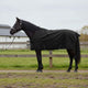 Vidaxx couverture pour cheval vert foncé et noir 125 cm polyester