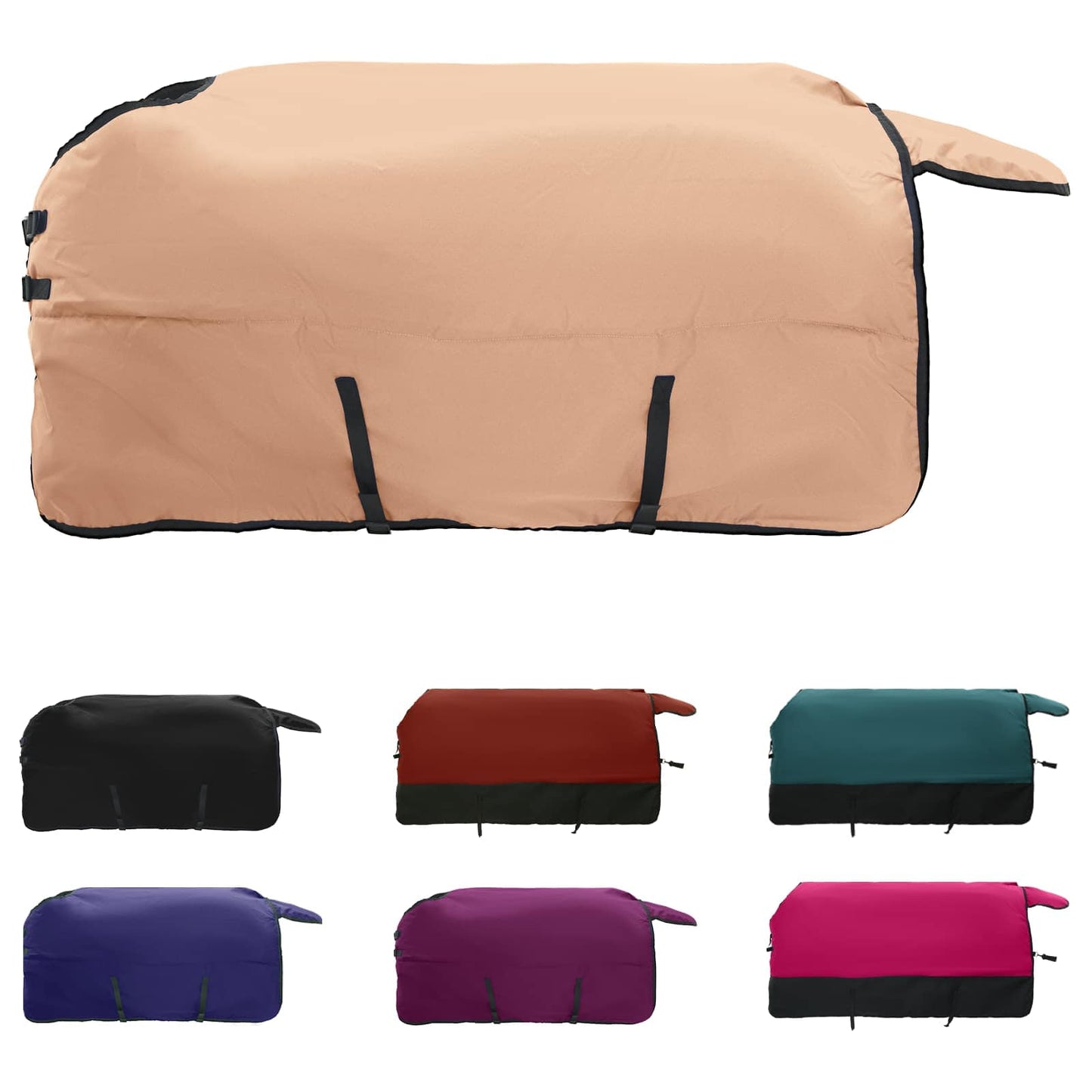 Vidaxx couverture pour cheval cappuccino 115 cm polyester