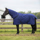 Vidaxx couverture pour cheval vert foncé et noir 85 cm polyester