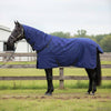 Vidaxx couverture pour cheval vert foncé et noir 165 cm polyester