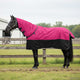 VidaXL couverture pour cheval rose et noir 135 cm polyester