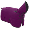 Vidaxx couverture pour cheval vert foncé et noir 95 cm polyester