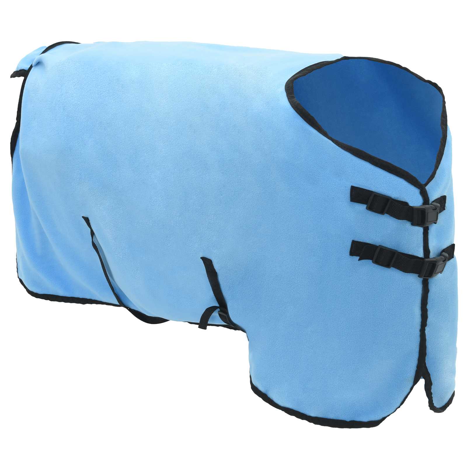 Vidaxxl couverture pour cheval entièrement en polyester aqua