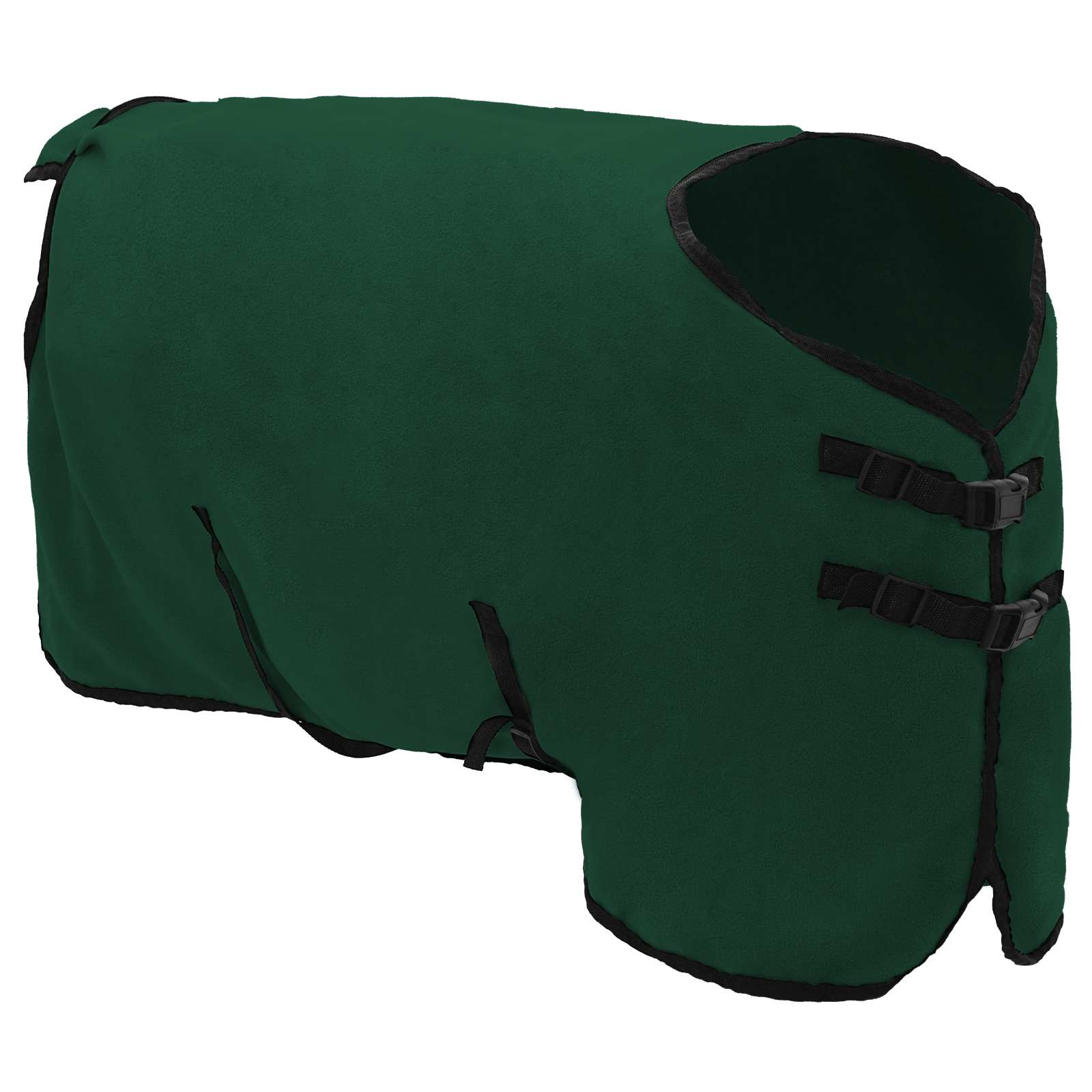 Couverture pour cheval VidaXL entièrement en polyester vert foncé