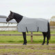 Couverture pour cheval VidaXL entièrement en polyester gris clair et rose