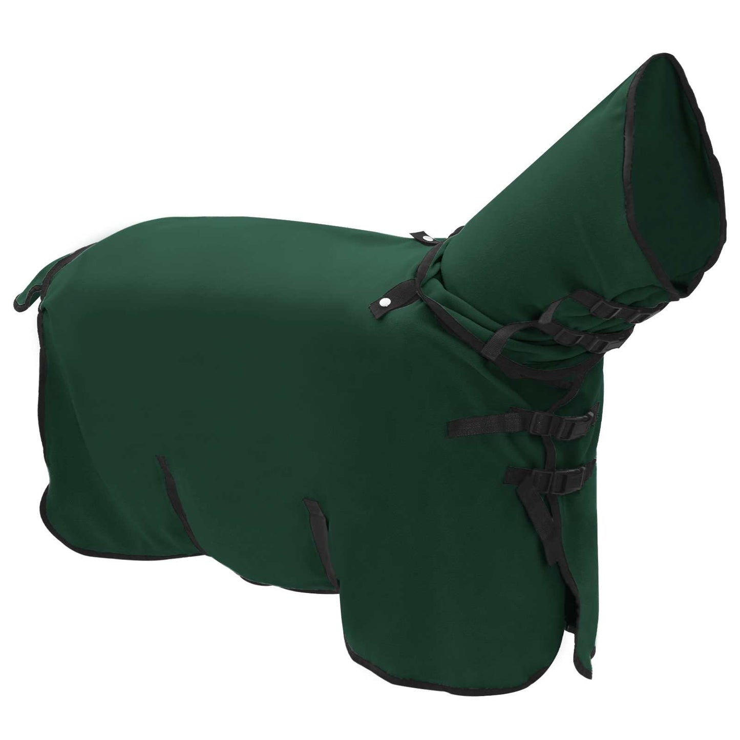 Couverture pour cheval VidaXL entièrement en polyester vert foncé