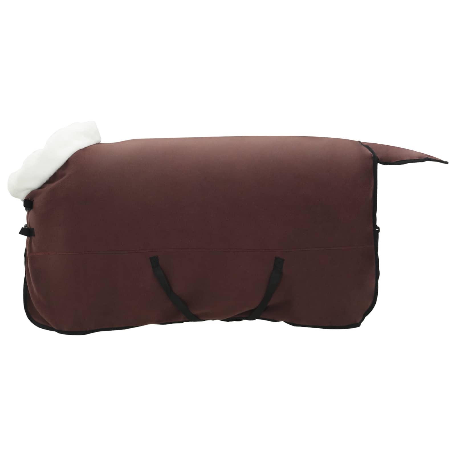 Vidaxx couverture pour cheval complètement marron foncé 165 cm polaire