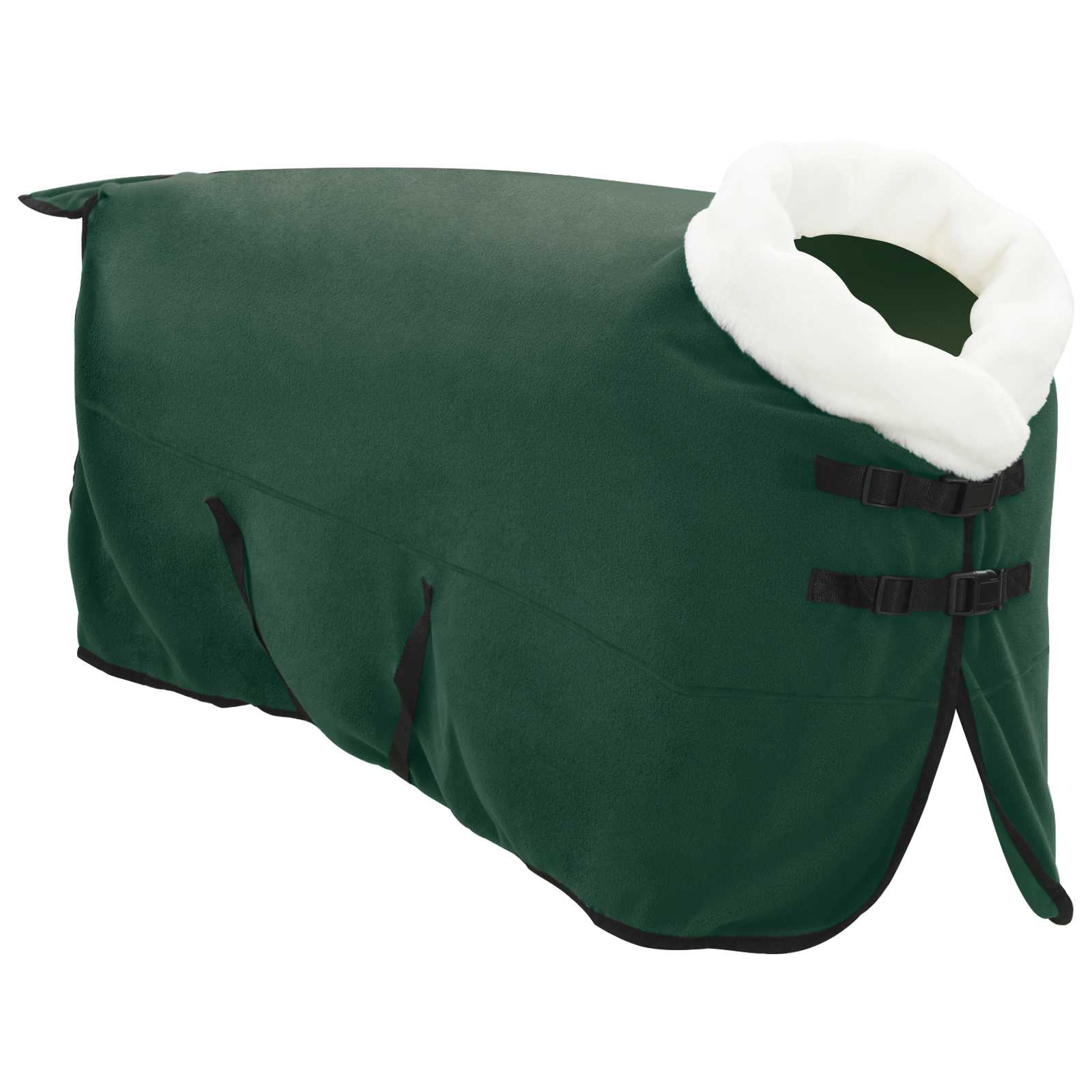 Vidaxx couverture pour cheval entièrement polaire vert foncé 155 cm