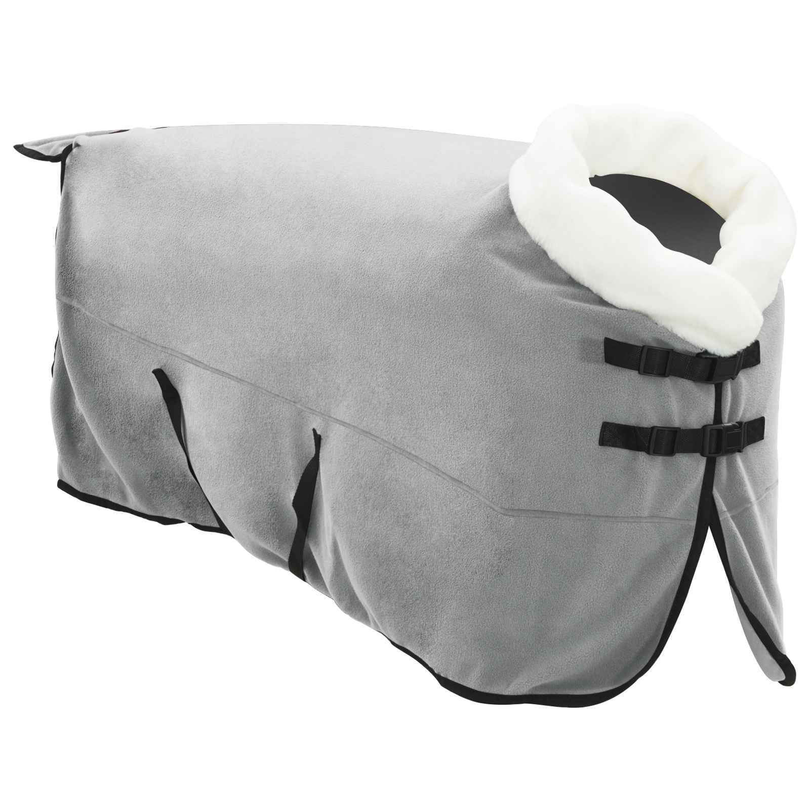 Vidaxx couverture pour cheval entièrement polaire vert foncé 125 cm