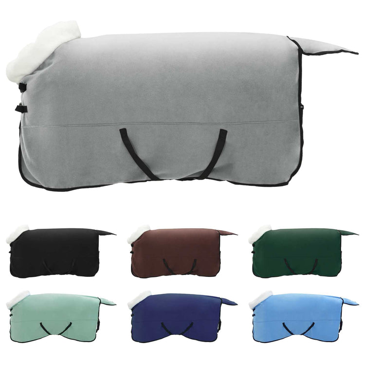 Vidaxx couverture pour cheval entièrement polaire vert foncé 165 cm
