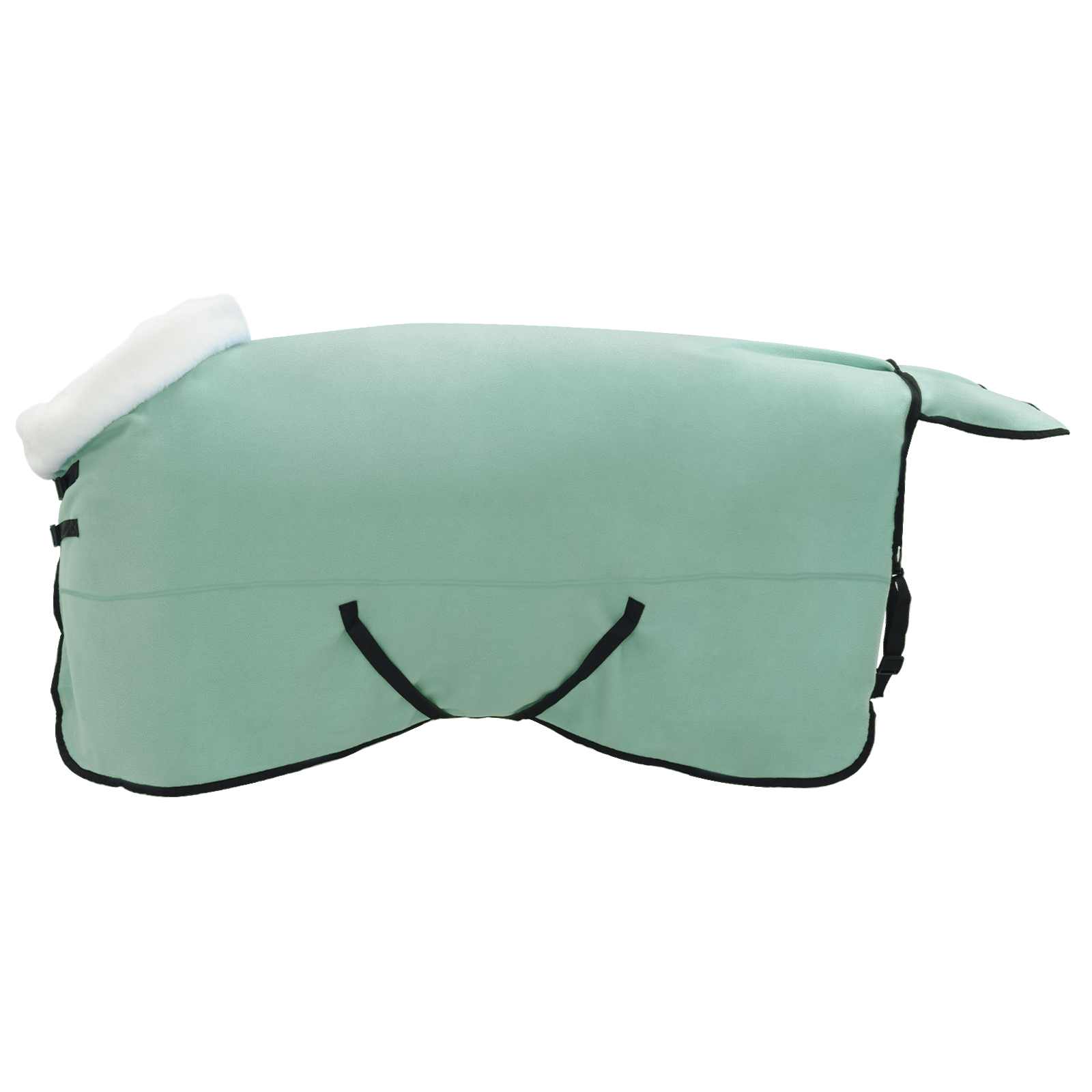 Vidaxx couverture pour cheval entièrement polaire vert foncé 135 cm