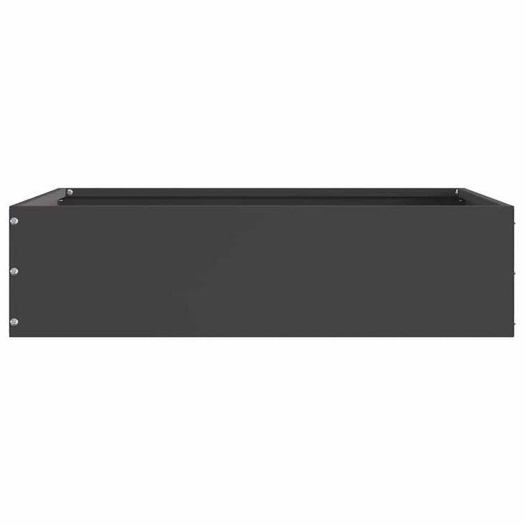 Vidaxx bordure de jardin noir 50 x 50 x 13 cm en acier