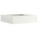 Vidaxx bordure de jardin blanc 50 x 50 x 13 cm en acier